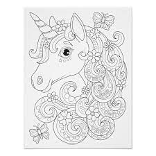 For boys and girls, kids and adults, teenagers and toddlers, preschoolers and older kids at school. Unicorn Coloring Poster Colorable Unicorn Poster Zazzle Com In 2021 Unicorn Coloring Pages Unicorn Poster Horse Coloring Pages