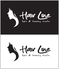 Hair Line Logo By Snow Princess On Deviantart Business Hairstyles Hair Logo Hair Salon Interior