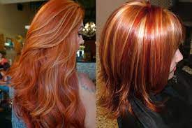В какой цвет покрасить кончики рыжих волос