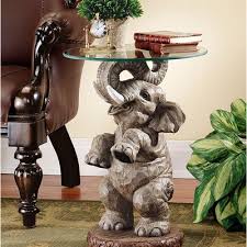 The Circus Came To The Living Room Elephant Table Elephant Decor Elephant Sculpture