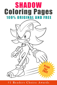 Coloring pages outstanding sonic and shadow coloring pages. Shadow The Hedgehog Coloring Pages Updated 2021