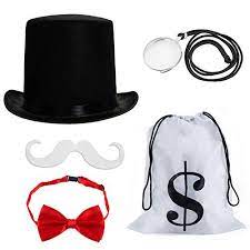 Tigerdoe Rich Uncle Costume Accessories Board Game Cost Https Www Amazon Com Dp B07mwhjnlg Ref Cm Sw R Pi Dp Game Costumes Money Bag Board Game Costume
