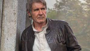 Ifonly Charity Auction Harrison Ford S Han Solo Leather Jacket From Star Wars The Force Awakens Harrison Ford Hans Solo Han Solo Actor