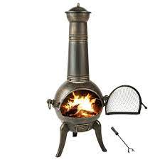 Shop wood and gas fire pit options from bbq guys. Tectake Fire Pit With Chimney Made Of Cast Iron Outdoor Fire Pit Backyard Fire Pit Patio Fire Pit Grey On Onbuy