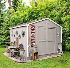 12 Garden Shed Ideas In 2020 Shed Landscaping Shed Decor Backyard Storage Sheds