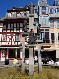 bad kreuznach renania palatinato uno stato della germania l arte delle fontane di bad kreuznach kornmarktbrunnen kornmarkt visit germany germany germany travel