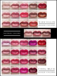 Lipsense Color Chart Lipsense Warm Tones Liosense Cool