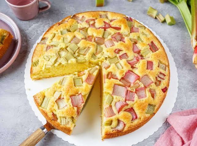 Rhubarb Cake