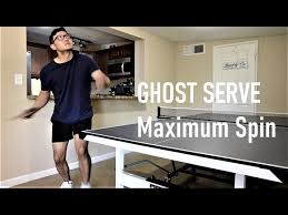 Nope, you master the serve. Master The Ghost Serve Table Tennis Serve Tutorial Subtitles Available Youtube