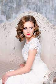 Elstile Pictures Gallery Vintage Retro Hairstyles Ideas For Wedding Vintage Classy Hairsty Short Wedding Hair Bob Wedding Hairstyles Trendy Wedding Hairstyles