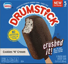 We did not find results for: Drumstick Crushed It Cookies N Cream Frozen Dairy Dessert Bars 5 Ct 13 75 Fl Oz Fred Meyer