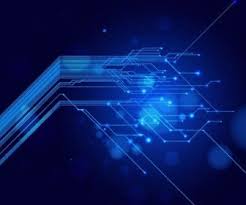 Blue Light Hi Tech Background Free Vector Art Tech Background Vector Background Technology Background