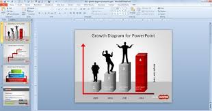 Free Growth Diagram Template For Powerpoint