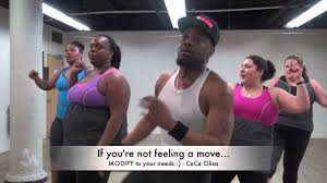 Two asian trainer man and overweight woman exercising stretch together in modern gym, happy and smile during workout. Pspfit Plus Size Workout Video Youtube