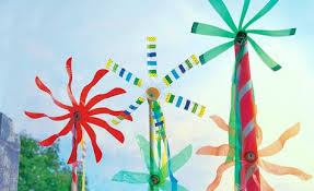 Deko Idee Windrad Aus Kunststoffflaschen Kunststoffflaschen Plastikflaschen Basteln Und Windrad Basteln