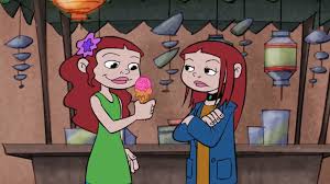 Sahra with legs behind her neg. Sara And Kara American Dragon Jake Long Fandom