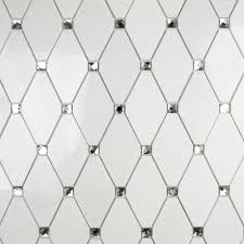 Maybe you would like to learn more about one of these? Reflection Diamond White Thassos Mirror Marble Glass Tile