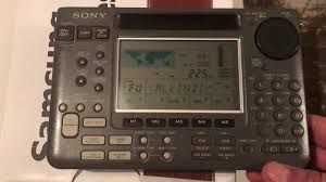 Polskie Radio 225 Khz On Lw Induction Loop Sony Icf Sw55 And Tecsun Pl Induction Loop Sony Radio