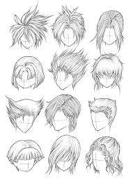 It's a whole look of the character. Anime Anime Hair Male