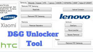 Htc has rolled out their unlockable bootloader for the first of three phones, the htc sensation. Samsung Frp Remover D G Unlock Tool Youtube