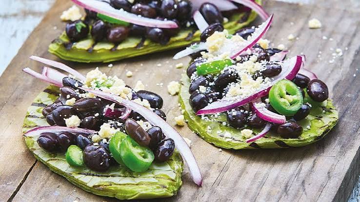 Cactus with Beans