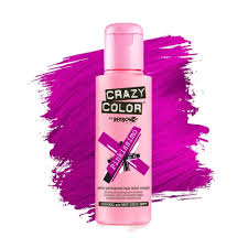 The hair color process : Crazy Color Semi Permanent Hair Colour Pinkissimo