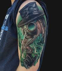 The red paper represents happiness and the flame inside a good fortune. Plague Doctor Tattoos Meanings Tattoo Designs Ideas
