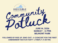 Community Potluck — Indivisible Charlottesville