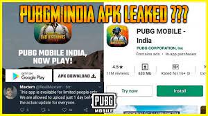 Pubg Mobile India Apk Is Been Leaked 3 Compulsion Features For Pubgm India Pubgm India Apk Youtube