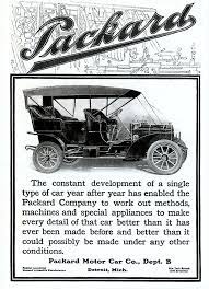 1906 Packard Packard Motor Car Automobile Advertising