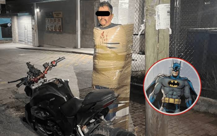 Viral: Surge sujeto que deja amarrados a presuntos ladrones a postes de  luz, es apodado "Batman" | El Informador