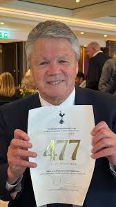 Great day at THFC celebrating the Europa victory, despite the result.  Officially received my "legacy number"