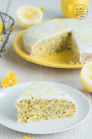 Saftiger Zitronen Mohn Kuchen Backen Macht Glucklich Rezept Kuchen Ohne Backen Einfacher Nachtisch Zitronen Kuchen