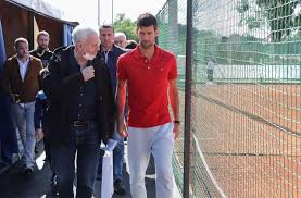 Djokovic posted a video of himself on instagram practising on a court at the puente romano tennis club in marbella on monday, the first. Djokovic To Host Balkan Event After Finally Returning Home From Spain Reuters