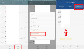 It's under the calls header. How To See A Blocked Number And Unblock Them On Android Javatpoint