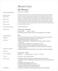 To bring to your organization enthusiasm, dedication, responsibility, and good work ethic, combined with a desire to utilize my skills obtained through experience in the following areas: Quality Assurance Resume Resume Template Professional Manager Resume Resume