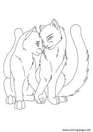 Select from 35919 printable coloring pages of cartoons, animals, nature, bible and many more. A Love Between Warrior Cats A4 Coloring Pages Printable