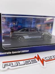 CHASE - Nissan Skyline GT-R (R34) - Black - INNO64 - IN64-R34ZT-ENDGAME |  eBay