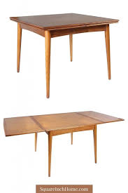 This classic table can be used in breakfast nooks, kitchens, and dining rooms. 12 Expandable Dining Tables To Help You Make Space And Save Space