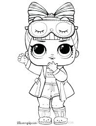 Maybe you would like to learn more about one of these? Lol Doll Coloring Pages Free Coloring Library