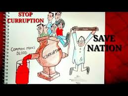 Creative Drawing Idea On Stop Corruption Save Nation Step By Step By Ritu Arts Photo tool for your favorite pictures. creative drawing idea on stop