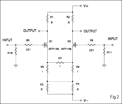 A basic dual power supply is used for the amplifier circuit. Passdiy