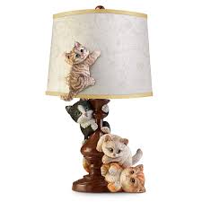 Blake Jensen I Love You To The Moon And Back Cat Figurine Cat Lamp Handcrafted Lamp Lamp