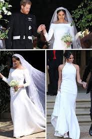 To celebrate the launch of her new global flagship store, stella designed a capsule collection, which consists of evening dresses that are identical to the duchess of. Stella Mccartney Stretch Crepe Halterneck Wedding Dress Meghan Markle Dress Like A Duc Meghan Markle Wedding Dress Megan Markle Wedding Dress Wedding Dresses