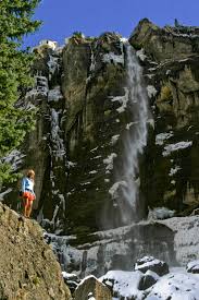 Photo, print, drawing ingram falls, above telluride, colorado, is a frequently overlooked compared to its nearby counterpart bridal veil falls. Hiking To Telluride S Bridal Veil Falls Colorado Com