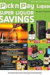 Pick N Pay Super Liquor Savings 18 Mar 2016 28 Mar 2016 Black Friday Specials Catalogues Deals Promotions Sale