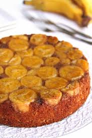 Calda De Açucar Para Bolo De Banana Bolo De Banana Invertido Com Acucar Mascavo Sem Farinha Receita Receitas Bolo De Banana Bolo De Banana Invertido