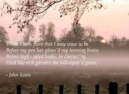 Pin By Kerrie Mcnay On Feeding Soul John Keats Poems John Keats Keats Poems