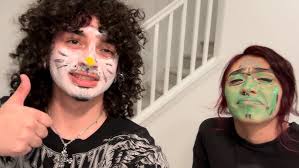 PAINTING EACHOTHERS FACES (SHE GOT MAD)