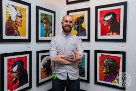 Best know for his pop art style, fat birds and marvel characters. Artist Spotlight Mike Mitchell Geekxlovin